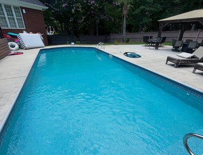 Weekly service, water kept clear — weekly cleaning in Vero Beach, FL