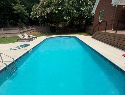 Weekly service, water kept clear — weekly cleaning in Vero Beach, FL