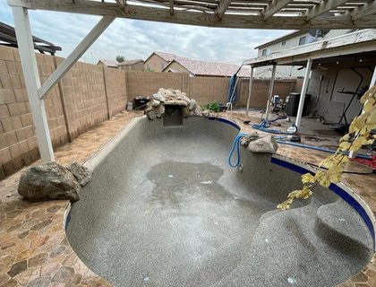 Neglected pool deep cleaned — green pool recovery in Vero Beach, FL