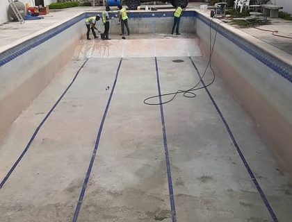 Drain, wash and refill — drain & acid wash in Vero Beach, FL